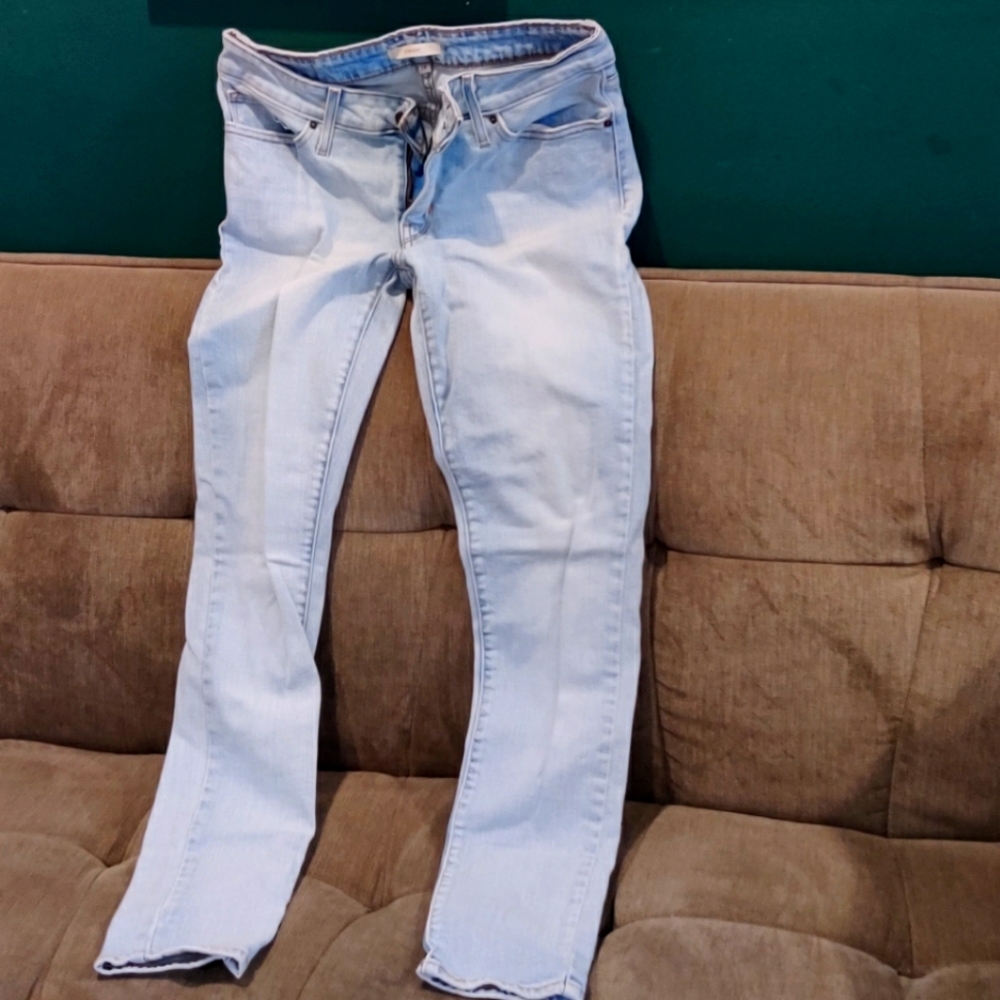Bleached Levi Jeans - (never used, just as new)